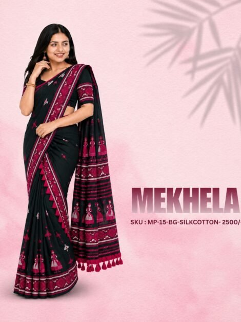 black-magenta-silk-cotton-mekhela-chador-with-woven-border